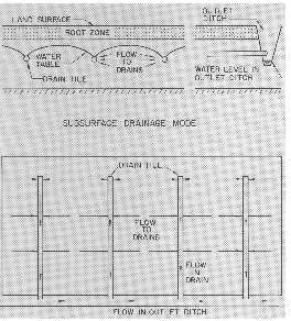 subsurface drainage system