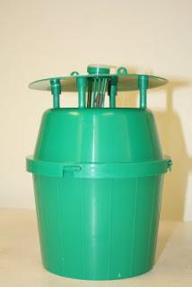 A pheromone bucket trap